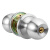 雨林军 球形锁 球头门锁 卫生间塑钢门锁通用三柱式球锁 朝阳系列607铜芯适合门厚25-50mm 单位：个