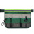 赫钢 保洁工具腰包 帆布 绿色带反光条款 绿色款 340*240 0 