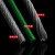 绿皮镀锌铁钢丝绳透明包塑带皮绿皮晾衣绳细软皮钢绞线包胶涂塑 绿皮-4mm 1m