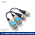 8mp高清双绞线传输器 拧螺丝接线同轴BNC接头转网络线 视频传输器 方