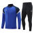 卡尔美（KELME）足球服外套男儿童健身跑步运动休闲外套夹克长袖中甲同款套装 06 宝蓝 套装 M