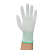 PU尼龙防护涂指手套 十三针涂掌针织手套电子工业手套 尼龙手套中码M