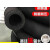 阔爷（KUOYE）定制黑色夹布橡胶管高压空气水泵管耐油高温蒸汽胶皮软管6分1寸2 内径22mm*3层18m)  8分