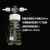 定制螺口洗气瓶 GL45玻璃缓冲瓶 PTFE四氟特氟龙耐腐蚀250/50议价 1000ml 全聚四氟洗瓶