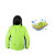 曼睩 XY80荧光绿 高端时尚双层反光雨衣防汛保暖雨衣YY-231111