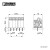 菲尼克斯 PCB连接器1752159│SPTA 1/ 7-3,5 直插式弹簧连接 额定电流:9A 额定电压:200V - 200V - 