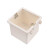 赞璐桐（ZANLUTONG）PVC86型冲孔底盒拼装盒装修暗盒预埋底盒接线 86*100冲孔方盒(160个/箱)