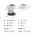 瑞沃（SVAVO）V-120白色自动感应皂液器挂壁式酒店厕所洗手瓶给皂器厨房洗手液盒 