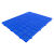 防潮板塑料垫板网格板塑料托盘冻库托板冷库地台板仓库防潮垫货板 圆孔加厚60x60x5厘米深蓝