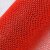 五星盾 PVC镂空地毯 S形塑胶防水大面积地垫入户门垫可剪裁 浴室厕所游泳池防滑垫红色 厚5.0宽1.2m（单米价格）