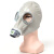 HKFZ面具全面罩工业化工气体喷漆农药消防有机蒸汽全密封 皮脸面具3号小铁滤毒罐面具