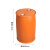 企金 橘色塑料桶 585*923mm 200L圆形塑料水桶闭口油桶化工桶抗摔抗热 QJ-H9898