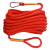 高空作业空调安装外机捆绑安全绳尼龙绳子耐磨电力工具吊绳保险绳 直径18毫米 5米 白色单钩圈