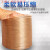 PU聚氨酯吸尘管钢丝软管工业木工雕刻机伸缩透明木屑铜开料机风管 水晶黄 TPU风管25*0.63