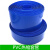 PVC热收缩管蓝色pvc热缩管锂电池组外皮绝缘套膜18650电池封套管 压扁宽度30mm(1米)