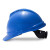 V-Gard500 豪华型安全帽ABS PE 超爱戴一指键帽衬带孔 ABS一指键黄色带孔10146684
