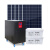 爱帛哆（AIBODUO）太阳能发电机大型家用220v市电互补5KW全套光伏发电 5000w工频市电互补发电(送支架+
