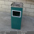 国家电网专用垃圾桶营业大厅绿色收纳桶国网绿银行供电所烟灰筒 长方形空白 默认
