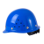 曼影工地安全帽ABS头盔定制加厚透气工作帽监理头盔建筑工程施工领导保护帽 国标V型透气款(白色)