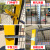 无缝车间隔离网 机器人围栏网 冲孔板围栏 护栏网 工厂仓库隔断网 黄色2米高60立柱