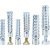 金属膨胀螺丝钉替代塑料膨胀管锯齿带刺涨塞膨胀螺丝m6m8m10 管6*32(20只