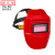电焊面罩自动变光变色氩弧焊焊工头戴式面卓太阳能全自动 红色自动变光