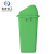 米奇特工（Agents mickey）塑料垃圾桶 大号加厚户外工业垃圾箱 绿色 40L带盖
