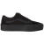 万斯（VANS）万斯运动板鞋Old Skool Platform女士日常平底防滑减震耐磨休闲鞋 Black/Black 34