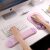 YUNLIYOU 电脑鼠标垫护腕手托可爱卡通个性创意女生办公加厚手腕垫猫爪韩国萌物 蓝橘键盘手托垫