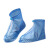 东部工品防水防雨鞋套男女加厚底雨鞋防滑耐磨雨靴套 磨砂白 XL（41-42） 