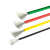 定制特软细硅胶线纯铜芯电子电源电线航模汽电动车锂电池板耐高温飞线 26AWG(0.13平方) 黄色 (1米)