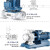 IHG不锈钢立式管道离心泵卧式增压泵暖气热水循环泵锅炉工业管道 IHG80-200B-7.5KW 立式不锈