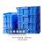 亚桓菡 物流箱600*400*147mm灰色加厚周转箱EU箱带盖物流箱长方形工具收纳箱塑料养龟箱过滤周转箱