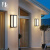 户外壁灯防水LED过道阳台简约现代室外墙别墅花园2020 K款小号18W暖光