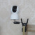免打孔摄像头监控支架适用于石云台底座夹式窗帘杆吊装婴儿床 大力夹+机械手TP-LINK底座