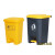 废料化学品分类垃圾箱脚踏垃圾桶锐器加厚型塑料加厚大桶针筒 68L特厚脚踏桶- 高韧性
