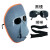约巢电焊面罩眼镜焊工眼镜面具轻便护脸透气防强光防打眼防烧脸电气焊 3灰镜(不含面罩和绑带)