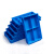 塑料收纳零件盒分格多格盒归类整理分类五金工具螺丝周转箱长方形加厚 470十格：520*320*130（加厚）