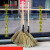 户外大卫物业大竹扫把清洁马路工地庭院加大铁扫帚黑皮竹苕帚 无叶小竹扫把 总高90厘米
