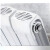 尚杰暖气片铜铝复合散热器8080双剑款40/25口径大水道取暖器 高1.4米 16柱起拍（定制）