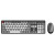 AOC KM401办公键鼠套装外接笔记本台式机USB有线键盘滑鼠游戏 [无线电池]黑色KM720D