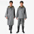 3531防水橡胶雨衣户外防汛连体帆布分体雨衣老式矿用成 87分解式套装雨衣 XL