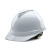 埠帝伟光安全帽男工地领导ABS国标定制logo印字工程电工白色头盔夏季 YDV白色V型不带孔旋钮帽衬