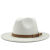 利瑞芬奥本海默帽子Unisex Wide Brim Felt Hats Men Women Panama Tril 赠红色贈 M(56-58cm)
