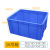 物流周转箱加厚特大号零件箱物料箱塑胶塑料盒超大箱子长方形 16号箱蓝色600490295 大号