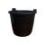 诱蜂桶黑色塑料桶野外捕蜜蜂养蜂桶去味旧招蜂水桶中蜂蜡引蜂箱笼 中号诱蜂桶+木板盖