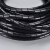 德岐 电线缠绕管 绝缘包线管 理线保护套 整线器螺旋束线管 黑色直径30MM*长2m/包