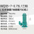 定制定制新界污水泵220v/380v工业高扬程排涝排污潜水泵地下污水处理 WQ157075L1380V
