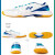 2023新2024年yy羽毛球鞋男款鞋女鞋yy运动鞋子训练球鞋 YY羽鞋白蓝 SHB101CR 39.5