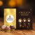 费列罗（Ferrero Rocher）榛果威化黑巧克力制品24粒装休闲零食礼盒 300g 黑巧24粒